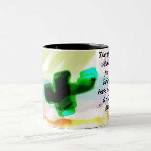 Jesus still hear Two-Tone coffee mug