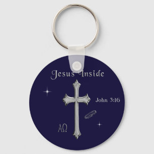 Jesus t-shirts key ring