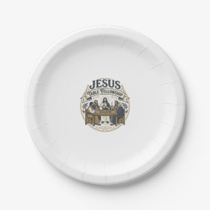 Jesus Table Fellowship Jesus Table Fellowship Chri Paper Plate