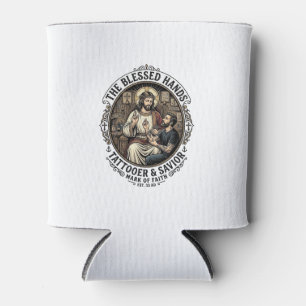Jesus Tattoo Artist Studio T-Shirt Inspirational F Can Cooler