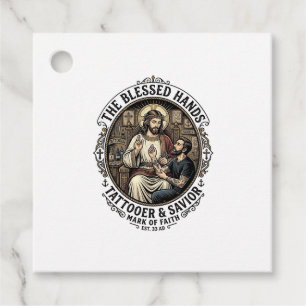 Jesus Tattoo Artist Studio T-Shirt Inspirational F Favour Tags