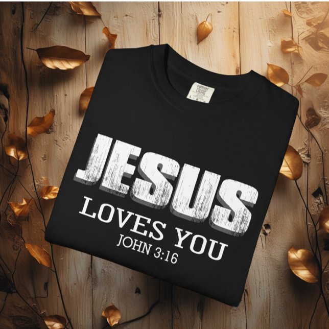 Jesús Te Ama La Biblia Motivacional T-Shirt (Creator Uploaded)