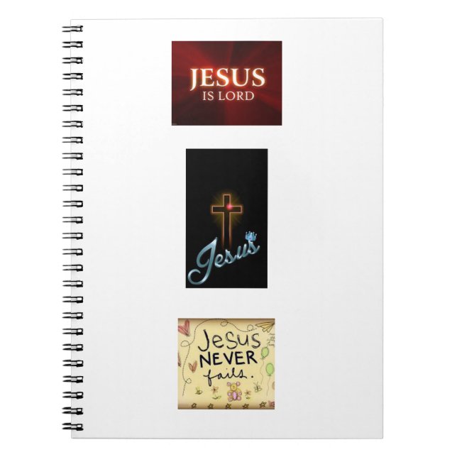 Jesus' Teachings: Notes and Reflections" Notebook (Front)