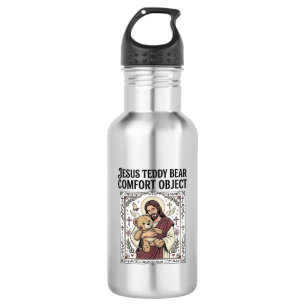 Jesus Teddy Bear Comfort Object Jesus Teddy Bear C 532 Ml Water Bottle