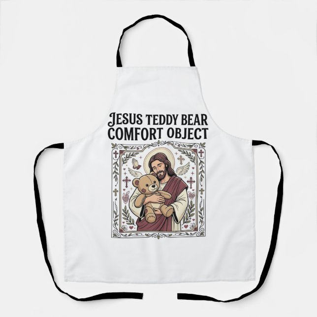 Jesus Teddy Bear Comfort Object Jesus Teddy Bear C Apron (Front)