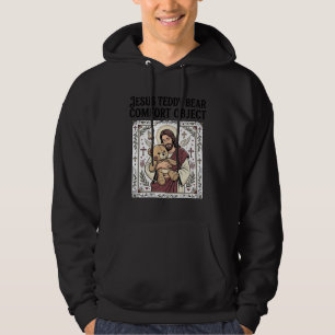 Jesus Teddy Bear Comfort Object Jesus Teddy Bear C Hoodie