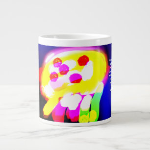 jesus thankful large coffee mug