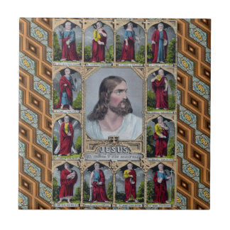 Jesus & The 12 Apostles Tile