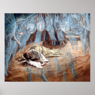 Jesus & the Angels in Gethsemane 02 Poster A
