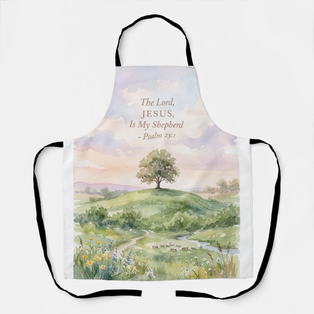 Jesus the Good Shepherd Apron (Front)