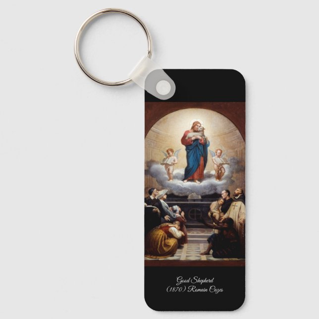 Jesus the Good Shepherd Key Ring (Front)