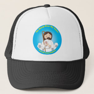 Jesus the Good Shepherd Trucker Hat