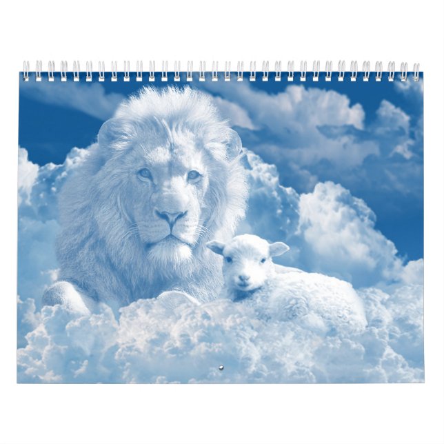 JESUS THE LAMB AND JESUS THE LION CALENDAR (Cover)