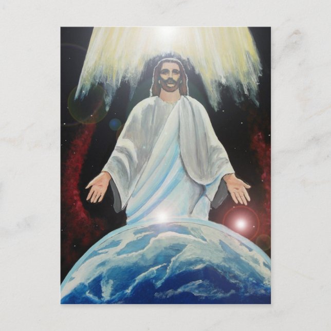 Jesus, The Light of the World Post Card (Front)