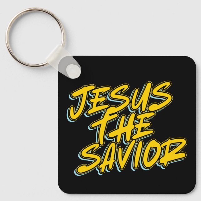 JESUS THE SAVIOR KEY RING (Front)