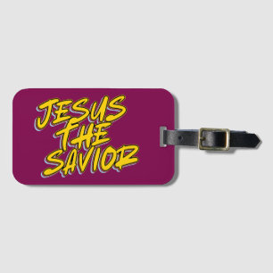JESUS THE SAVIOR LUGGAGE TAG