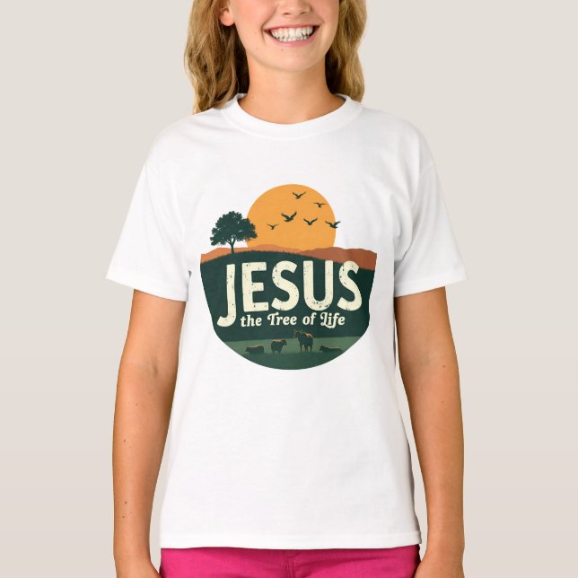 Jesus: The Tree of life T-Shirt (Front)
