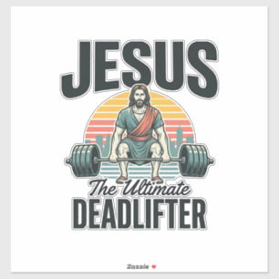 Jesus The Ultimate Deadlifter Vintage