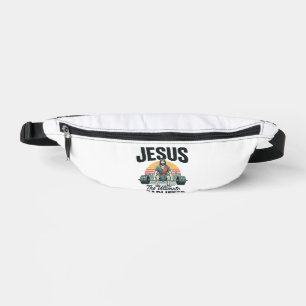 Jesus The Ultimate Deadlifter Vintage Bum Bags