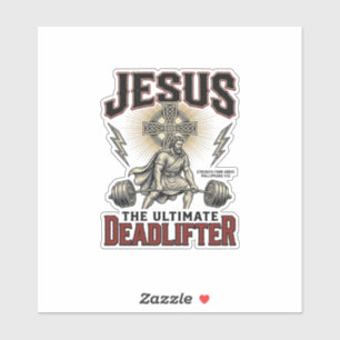 Jesus The Ultimate Deadlifter Vintage Christian Sh