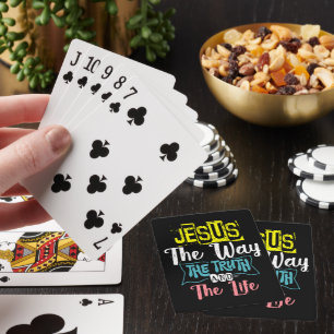 JESUS THE WAY THE TRUTH AND THE LIFE PLAYING CARDS