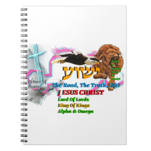 Jesus The Way ,The Truth. Life! Lion Of Judah Notebook