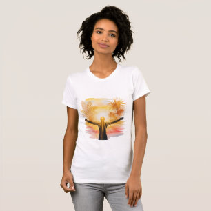 Jesus [Theme] Women's T-Shirt Faith Brazil Gift