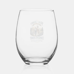 Jesus Therapy Friendly Christian Vintage Shirt Chr Stemless Wine Glass
