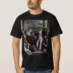 Jesus Thug Meme Chasing Money Changers  T-Shirt