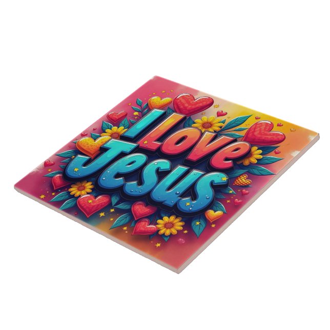 Jesus Tile (Side)