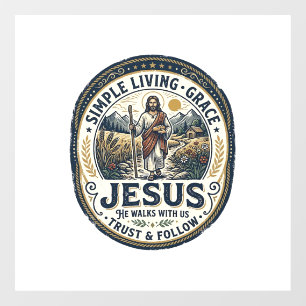 Jesus Tiny House Slow Living Vintage