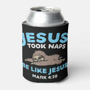 Jesus Took Naps Sloth Funny Bible Verse God Christ Can Cooler