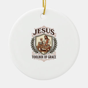 Jesus Toolbox Of Grace Jesus Toolbox Grace Christi Ceramic Tree Decoration