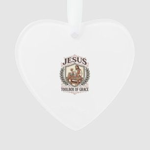Jesus Toolbox Of Grace Jesus Toolbox Grace Christi Ornament