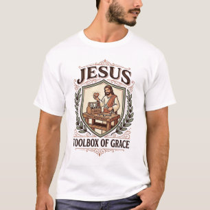 Jesus Toolbox Of Grace Jesus Toolbox Grace Christi T-Shirt