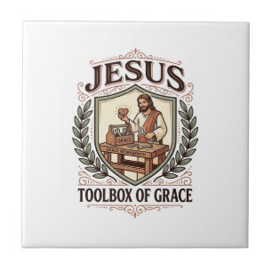 Jesus Toolbox Of Grace Jesus Toolbox Grace Christi Tile