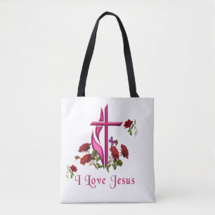 Jesus  tote bag