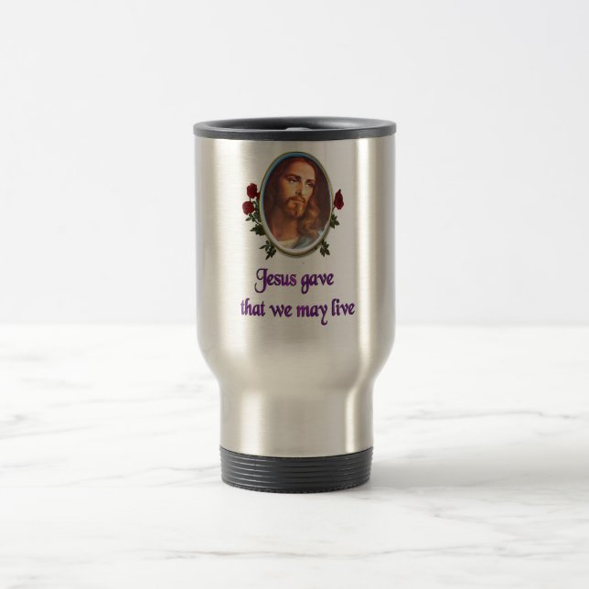 Jesus  travel mug (Center)