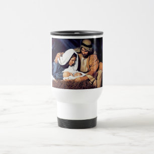 Jesus travel mug