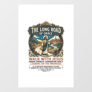 Jesus Trucker Long Haul T-Shirt Inspirational Fait