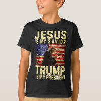 Jesus Trump Tee - Jesus Is My Lord Saviour Trump M