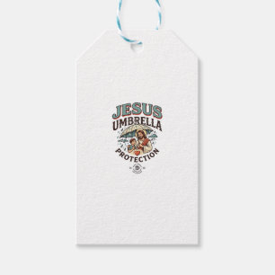 Jesus Umbrella Protection Jesus Umbrella Protectio Gift Tags