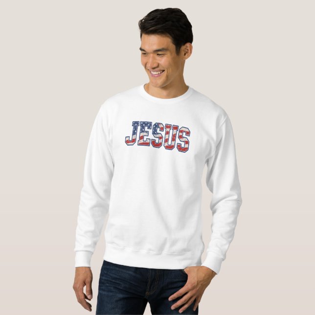 JESUS - USA SWEATSHIRT (Front Full)