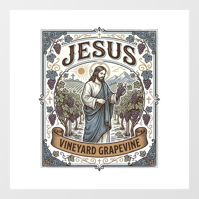 Jesus Vineyard Grapevine Jesus Vineyard Grapevine  (Sheet)