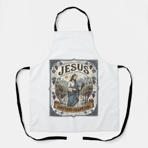 Jesus Vineyard Grapevine Jesus Vineyard Grapevine  Apron