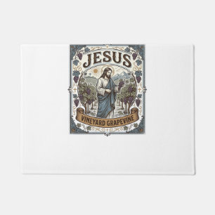 Jesus Vineyard Grapevine Jesus Vineyard Grapevine Doormat