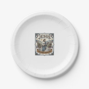 Jesus Vineyard Grapevine Jesus Vineyard Grapevine  Paper Plate
