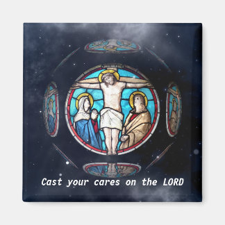 Jesus vintage style magnet