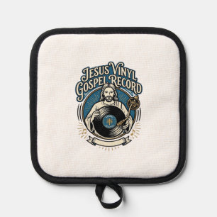 Jesus Vinyl Gospel Record Jesus Vinyl Record Chris Pot Holder