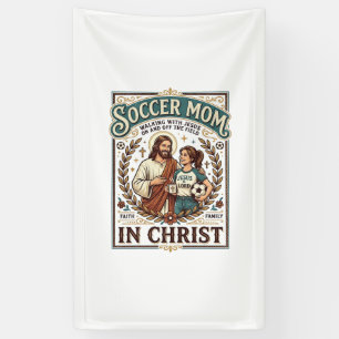 Jesus Volleyball Softball Soccer Vintage Shirt Chr Banner